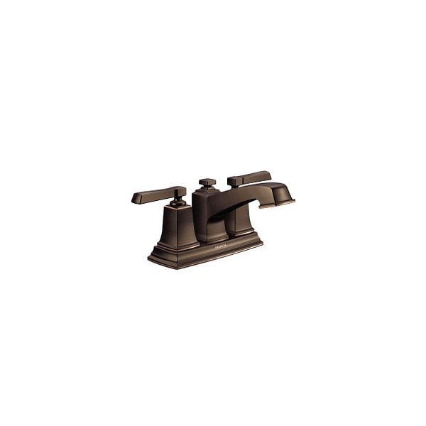 Mediterranean Bronze Two-Handle Bathroom Faucet